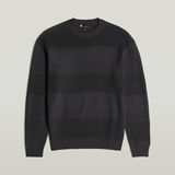 G-STAR Outlet Structure Knitted Sweater Grey