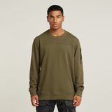 G-STAR Outlet Sleeve Pocket Tweeter Green