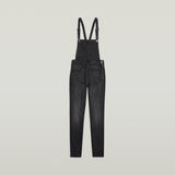 G-STAR Outlet Lynn High Waist Skinny Overall Grey