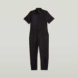 G-STAR Outlet Shortsleeve Workwear Jumpsuit Black