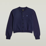 G-STAR Outlet Bomber Sweater Jacket Dark blue
