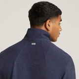 G-STAR Outlet Lightweight Sweater Astro Half Zip Multi color