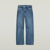 G-STAR Outlet Eve Low Wide Leg Jeans Medium blue