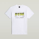G-STAR Outlet Flyer Graphic T-Shirt White