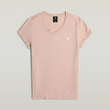 G-STAR Outlet Camiseta Eyben Slim V-Neck2.0 Rosa