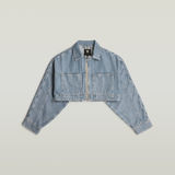 G-STAR Outlet Hyper Cropped Jacket Light blue