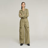 G-STAR Outlet Cargo Jumpsuit Green
