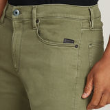 G-STAR Outlet 3301 Slim Denim Shorts Green