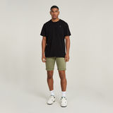 G-STAR Outlet 3301 Slim Denim Shorts Green