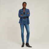 G-STAR Outlet Camisa Slim Western Azul intermedio