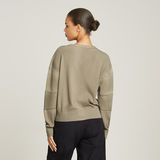 G-STAR Outlet Washed Lightweight Biker Knitted Sweater Beige