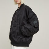 G-STAR Outlet Cazadora Macro Balloon Bomber Negro