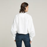 G-STAR Outlet Macro Balloon Shirt White