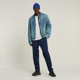 G-STAR Outlet Pleated Chino Relaxed Tapered Dark blue