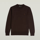 G-STAR Outlet Premium Core Knitted Sweater Brown