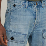 G-STAR Outlet Bend 3D Cargo Shorts Light blue