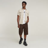 G-STAR Outlet Toolbox Cargo Shorts Brown