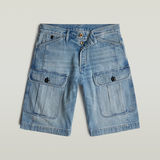 G-STAR Outlet Bend 3D Cargo Shorts Light blue