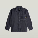 G-STAR Outlet Boxy Fit Shirt Dark blue
