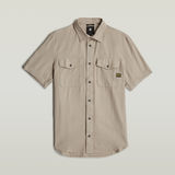 G-STAR Outlet Marine Slim Shirt Beige