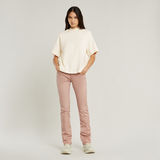 G-STAR Outlet Top Moto Logo Mock Beige