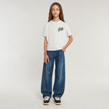 G-STAR Outlet Top Loose Short para Niñas Blanco