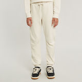 G-STAR Outlet Girls Tape Sweat Pants White