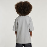 G-STAR Outlet Camiseta Boxy para Niños Gris