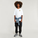 G-STAR Outlet Camiseta Loose Comic para Niños Blanco