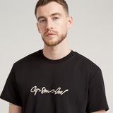 G-STAR Outlet G-Script T-Shirt Black