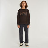 G-STAR Outlet Boys Sweater Unbrushed Brown