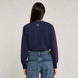 G-STAR Outlet Bomber Sweater Jacket Dark blue