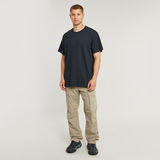 G-STAR Outlet Seam Detail Loose T-Shirt Dark blue