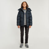 G-STAR Outlet Boys Whistler Padded Hooded Jacket Dark blue