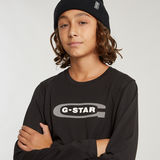G-STAR Outlet Camiseta Regular para Niños Negro