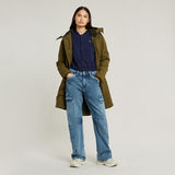 G-STAR Outlet Eve Low Wide Leg Cargo Pants Medium blue