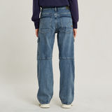 G-STAR Outlet Eve Low Wide Leg Cargo Pants Medium blue