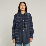 G-STAR Outlet Regular Boyfriend Overshirt Multi color