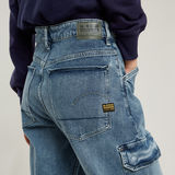 G-STAR Outlet Eve Low Wide Leg Cargo Pants Medium blue