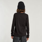 G-STAR Outlet Camiseta Regular para Niños Negro