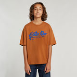 G-STAR Outlet Boys T-Shirt Boxy Brown