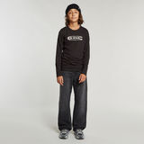 G-STAR Outlet Camiseta Regular para Niños Negro