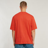 G-STAR Outlet Center Chest Boxy T-Shirt Red
