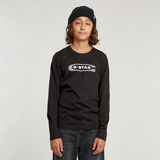 G-STAR Outlet Camiseta Regular para Niños Negro