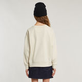 G-STAR Outlet Suéter Loose Tape para Niñas Blanco