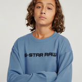 G-STAR Outlet Suéter Loose Unbrushed Unisex Niños Azul intermedio