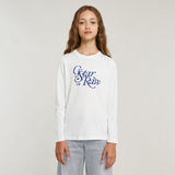 G-STAR Outlet Girls Top Slim White