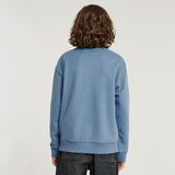G-STAR Outlet Suéter Loose Unbrushed Unisex Niños Azul intermedio