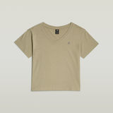 G-STAR Outlet Open V Relaxed Top Beige