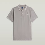 G-STAR Outlet Dunda Slim Stripe Polo Grey